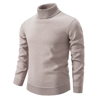 Turtleneck Sweater - High Neck & Stretch Shape Warmth