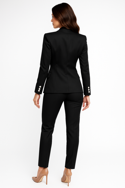 Valmere – Double-Breasted Blazer and Trousers Set