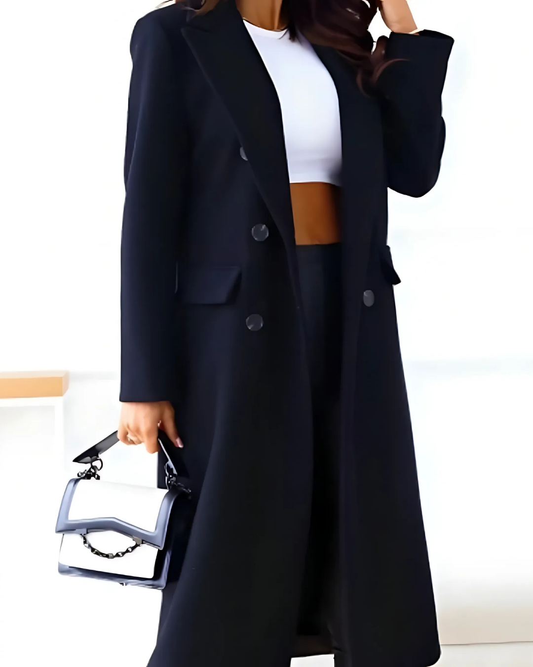 Una | Women's Long Overcoat | Winter