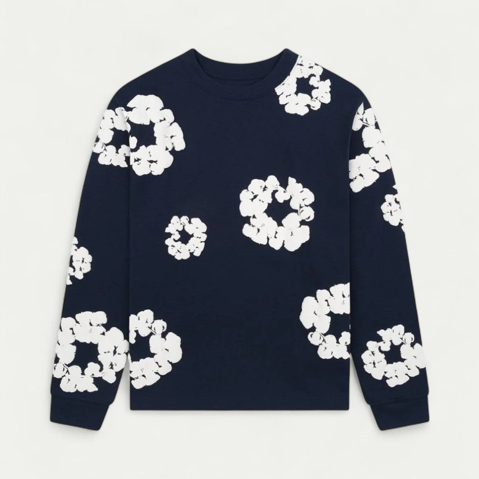 Women’s Floral Graphic Relaxed Sweatshirt