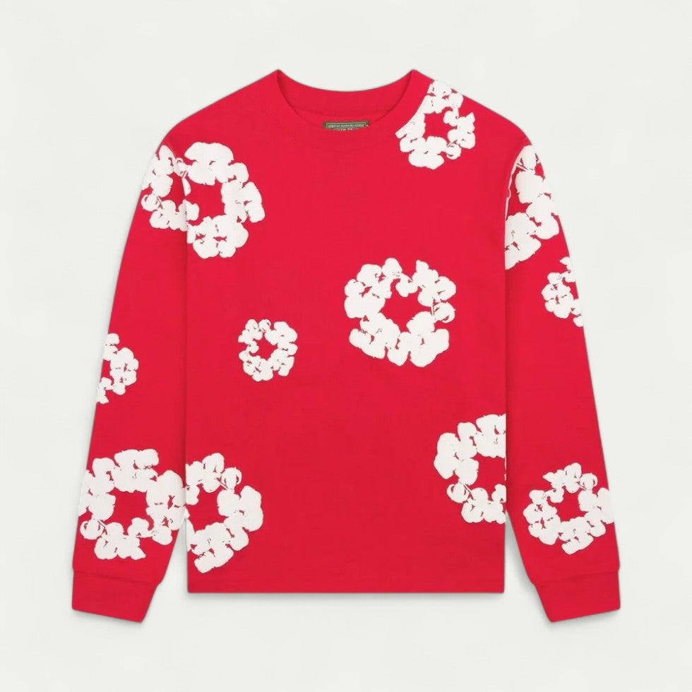 Women’s Floral Graphic Relaxed Sweatshirt