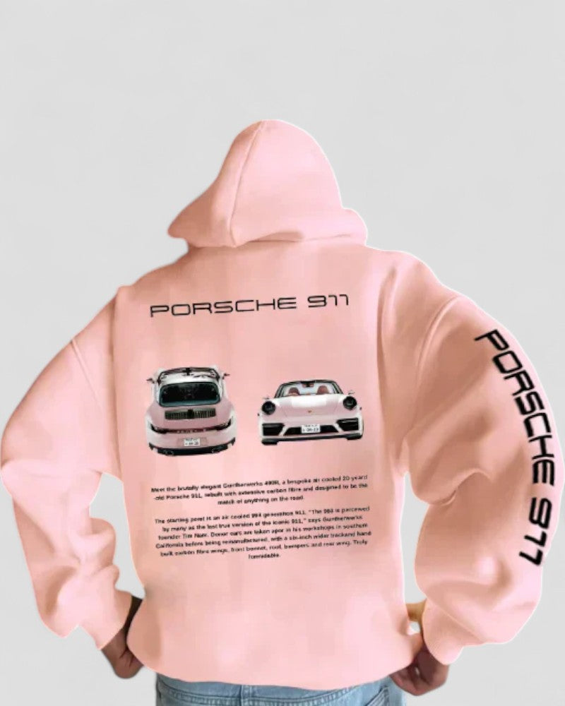 Unisex Oversized Racing Graphic Hoodie