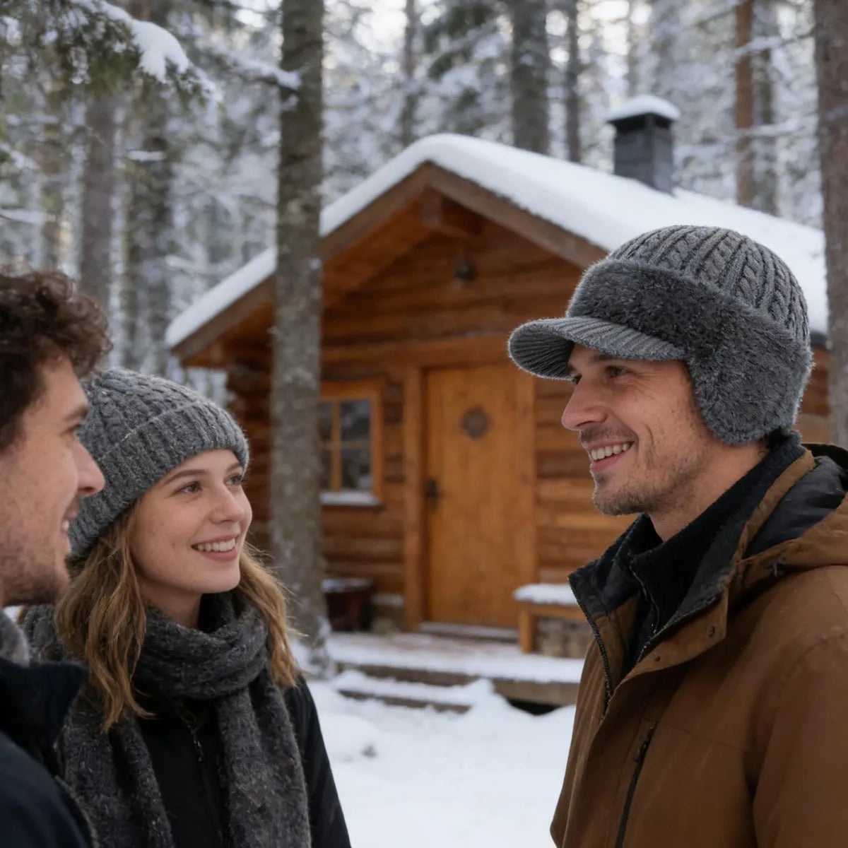 Warm Fuzzy Unisex Winter Beanie Hat - BritishElegance