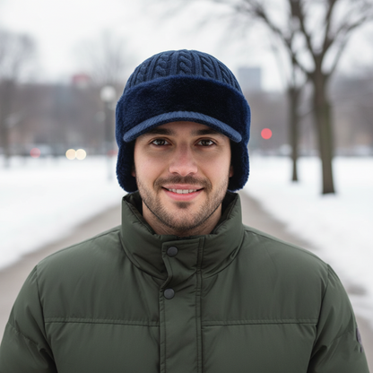 Warm Fuzzy Unisex Winter Beanie Hat