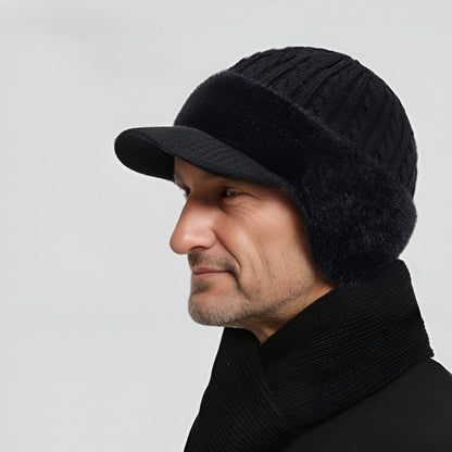 Warm Fuzzy Unisex Winter Beanie Hat
