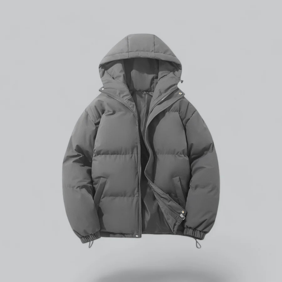Harper | Lightweight Unisex Winter Puffer Jacket — Hooded and Insulated