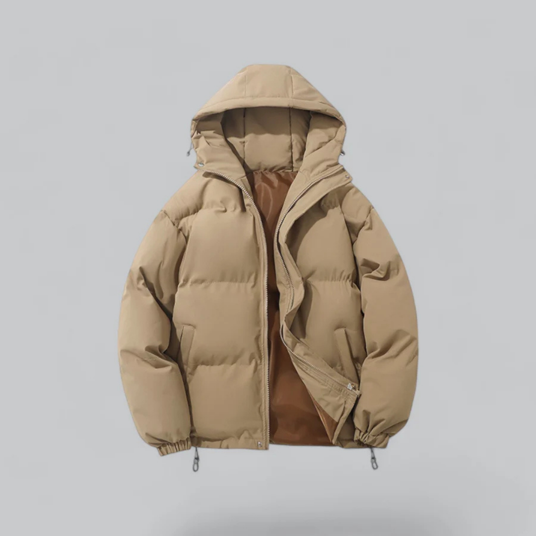 Harper | Lightweight Unisex Winter Puffer Jacket — Hooded and Insulated