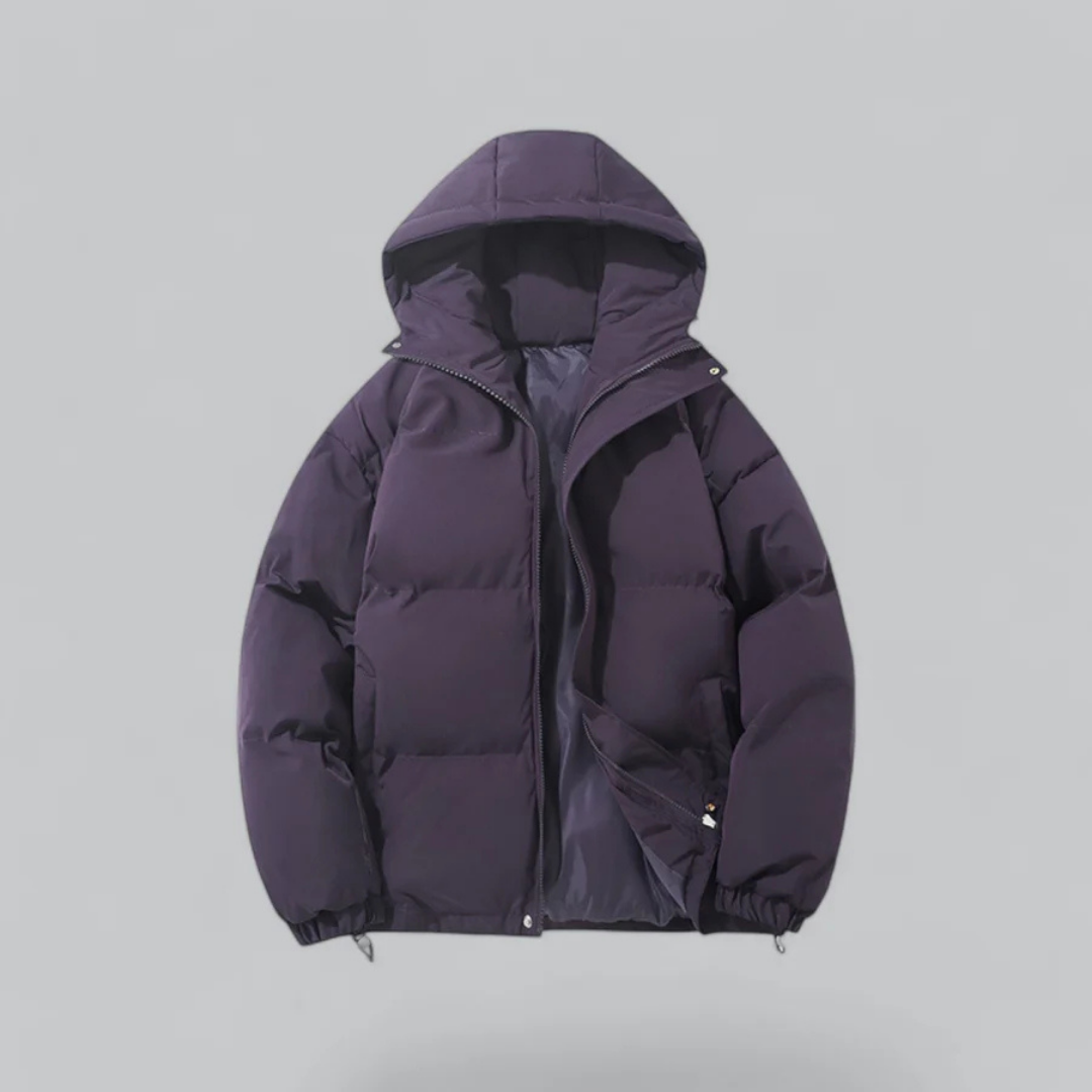 Harper | Lightweight Unisex Winter Puffer Jacket — Hooded and Insulated