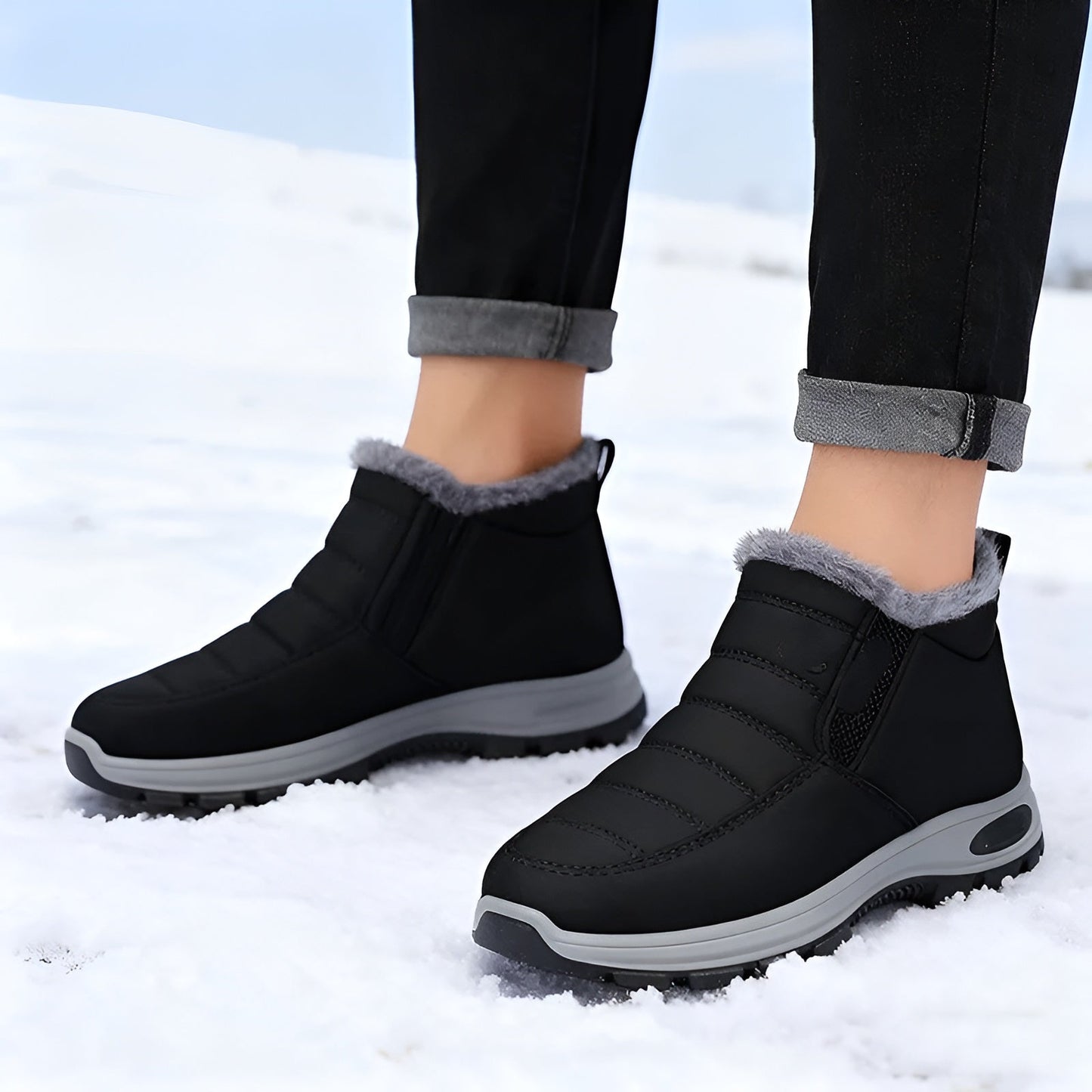 Waterproof Insulated Cold Weather Boots - BritishElegance