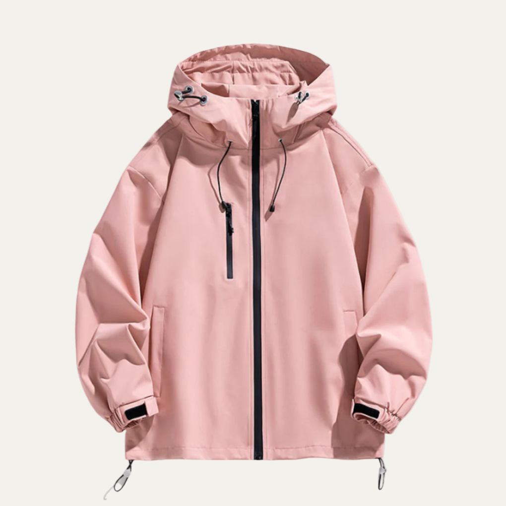 Men’s Lightweight Minimalist Hooded Windbreaker