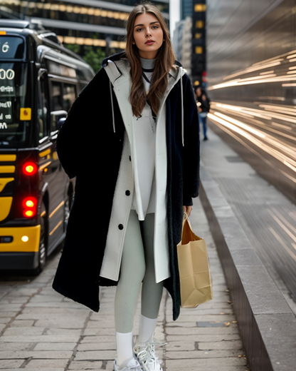 Benjamine | Hooded Trench Jacket | Warm