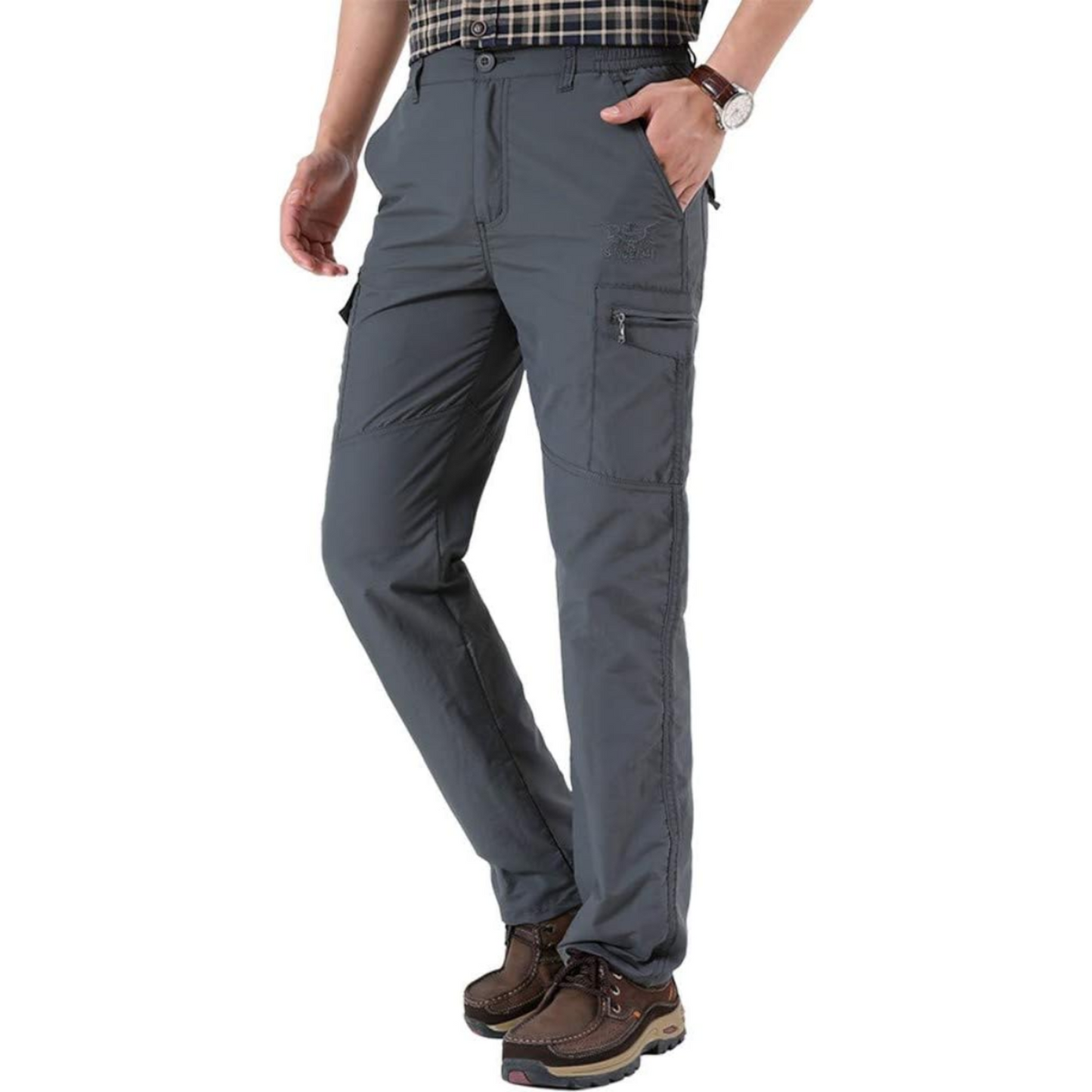 Relaxed Fit Men's Casual Pants - BritishElegance