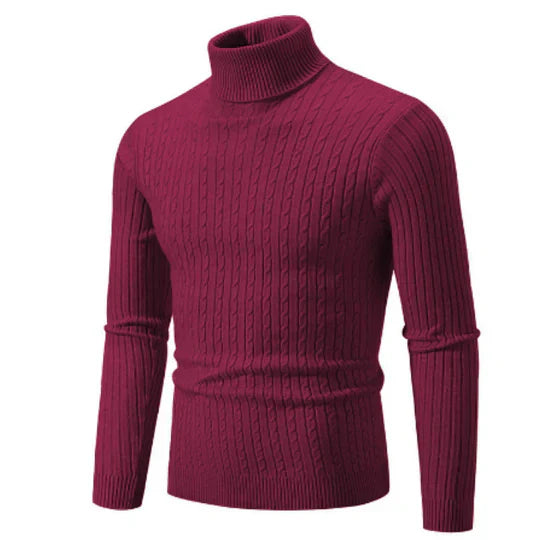 Men's Agnesat Turtleneck Sweater for Winter