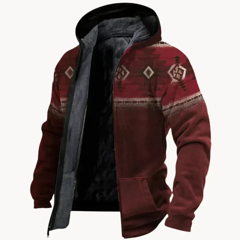 Men's Susanna Fleece Jacket - Warm Vintage Style