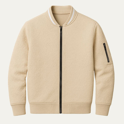 The Harrogate Elegant Zip-Up Cardigan