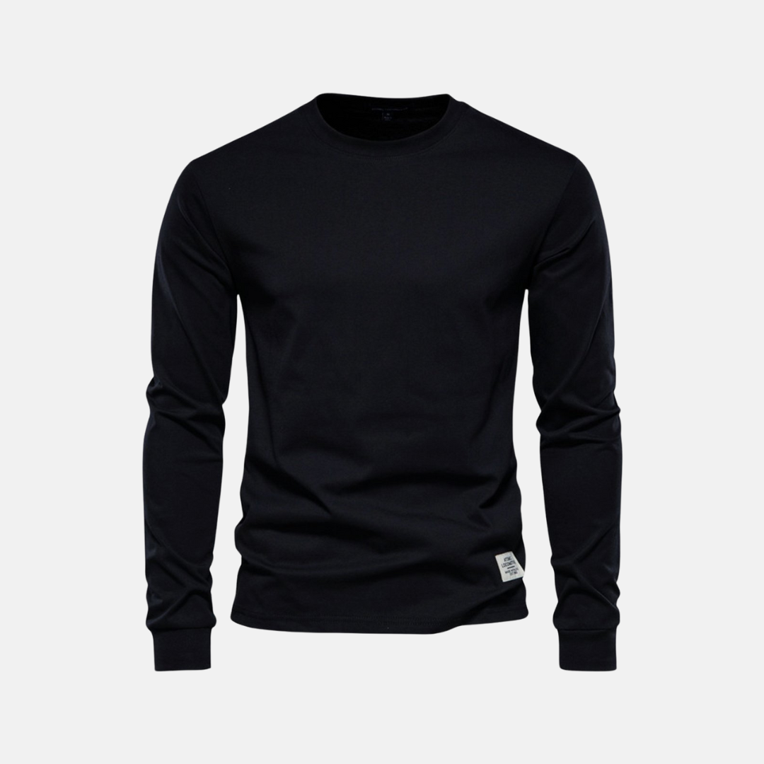 Men’s Classic Long Sleeve Crewneck Tee