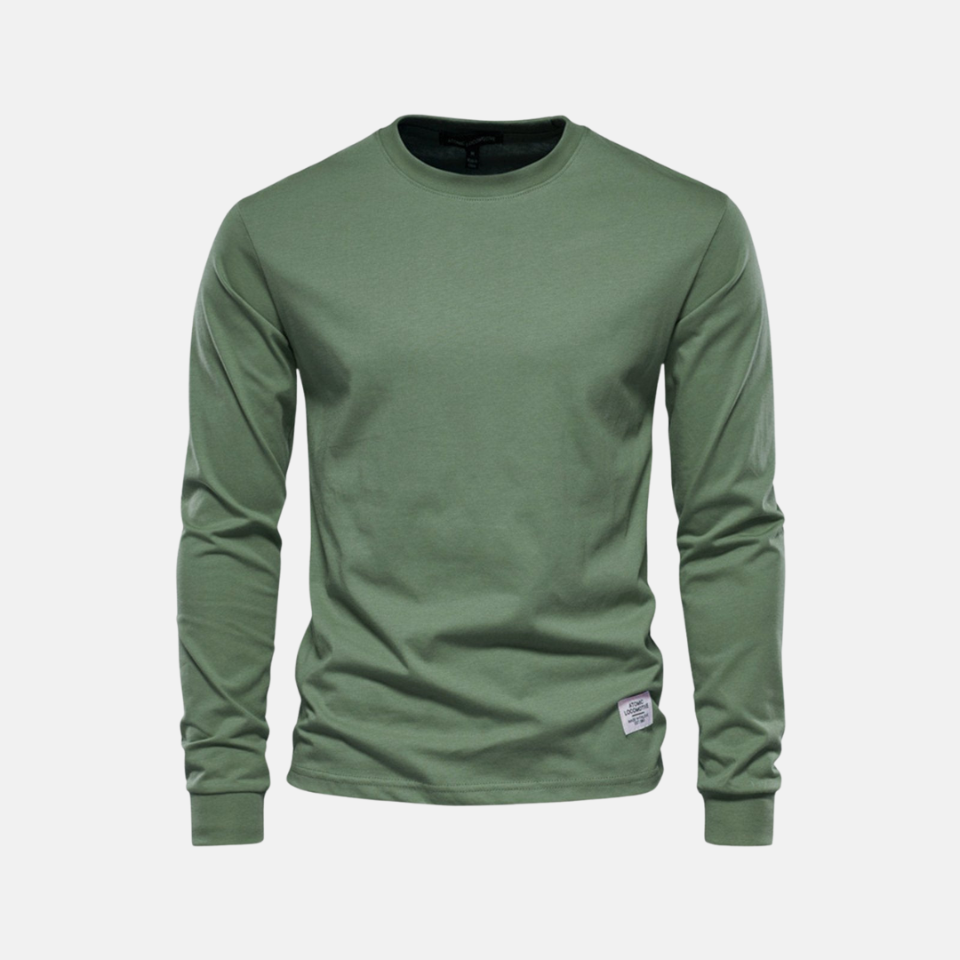 Men’s Classic Long Sleeve Crewneck Tee