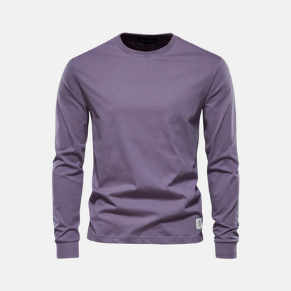 Men’s Classic Long Sleeve Crewneck Tee