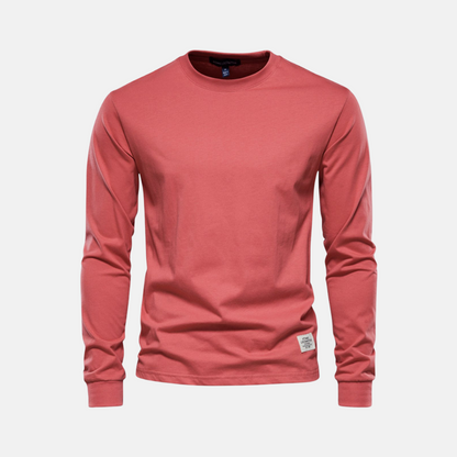 Men’s Classic Long Sleeve Crewneck Tee