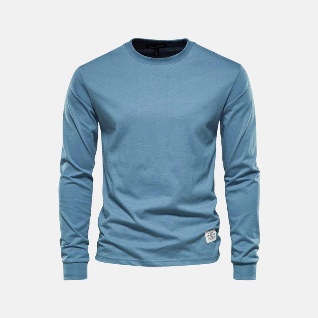 Men’s Classic Long Sleeve Crewneck Tee