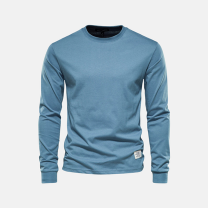 Men’s Classic Long Sleeve Crewneck Tee