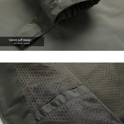 Men’s Waterproof Casual Windbreaker Jacket