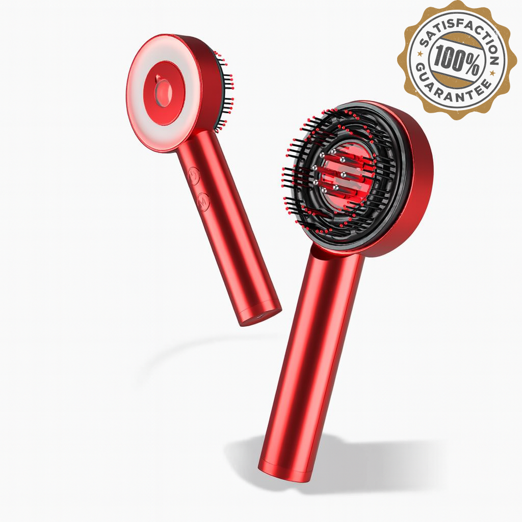 Gentle 3 in 1 Hair Care Scalp Massager Brush - BritishElegance