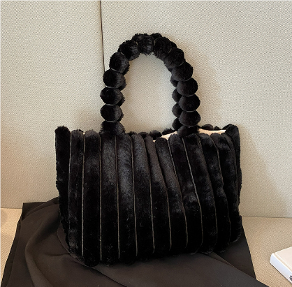 Elegant handbag ladies black - Versatile & stylish