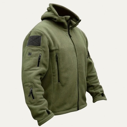 Men’s Tactical Zip-Up Hooded Jacket