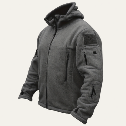 Men’s Tactical Zip-Up Hooded Jacket