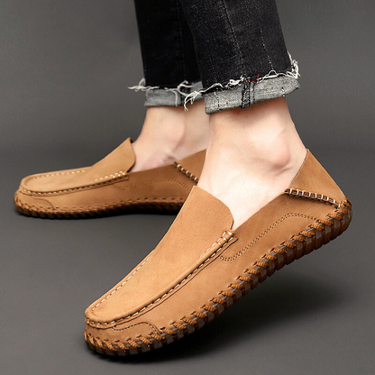 Bennett | Leather Loafers – Handmade Slip-On Shoes with Cushioned Comfort