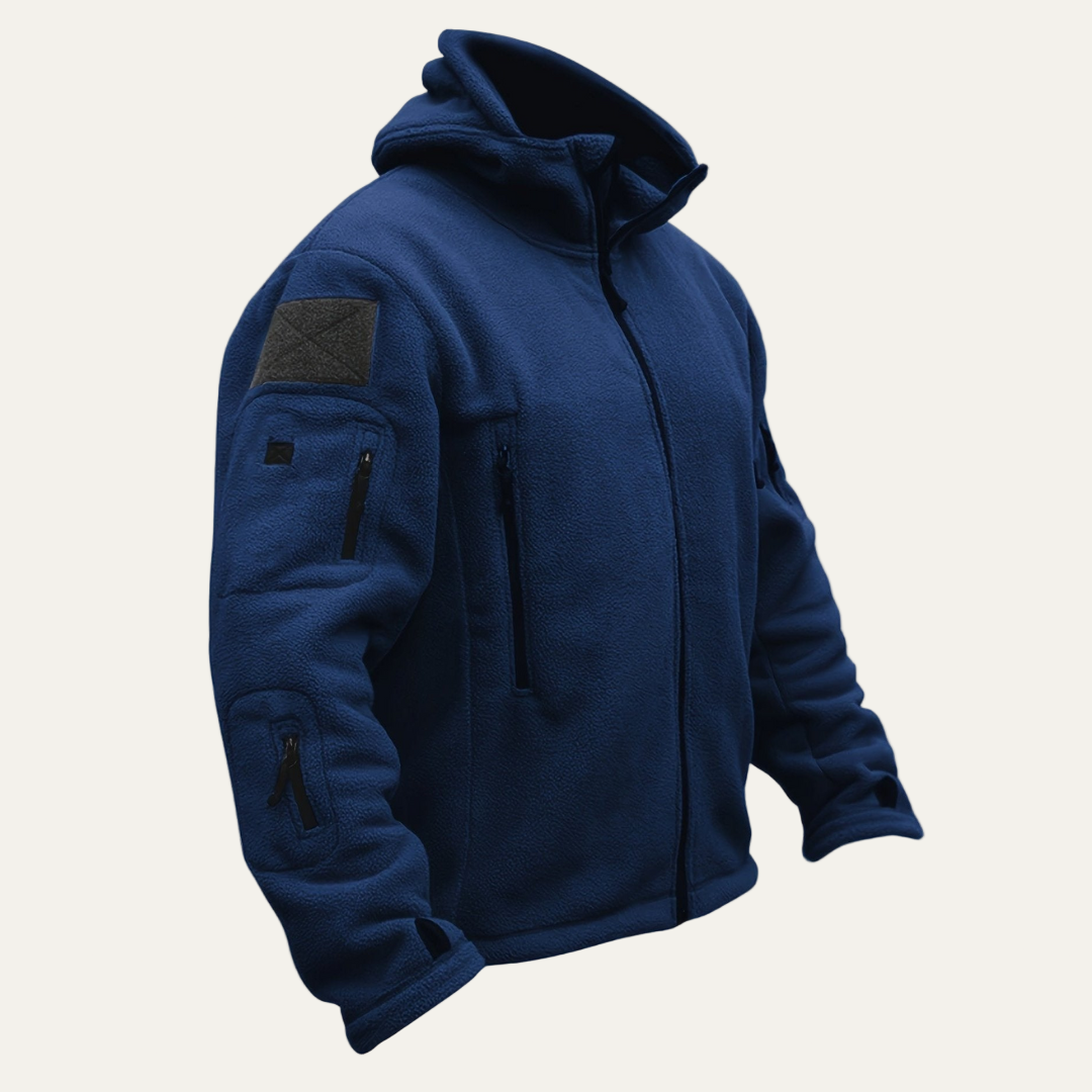 Men’s Tactical Zip-Up Hooded Jacket
