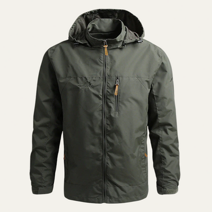 Men’s Waterproof Casual Windbreaker Jacket