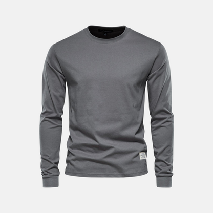 Men’s Classic Long Sleeve Crewneck Tee