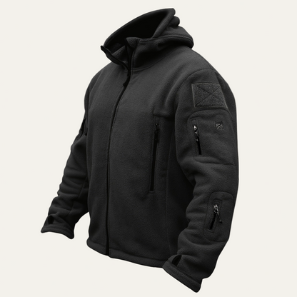 Men’s Tactical Zip-Up Hooded Jacket