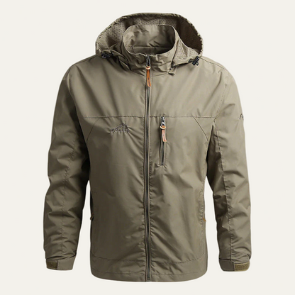 Men’s Waterproof Casual Windbreaker Jacket
