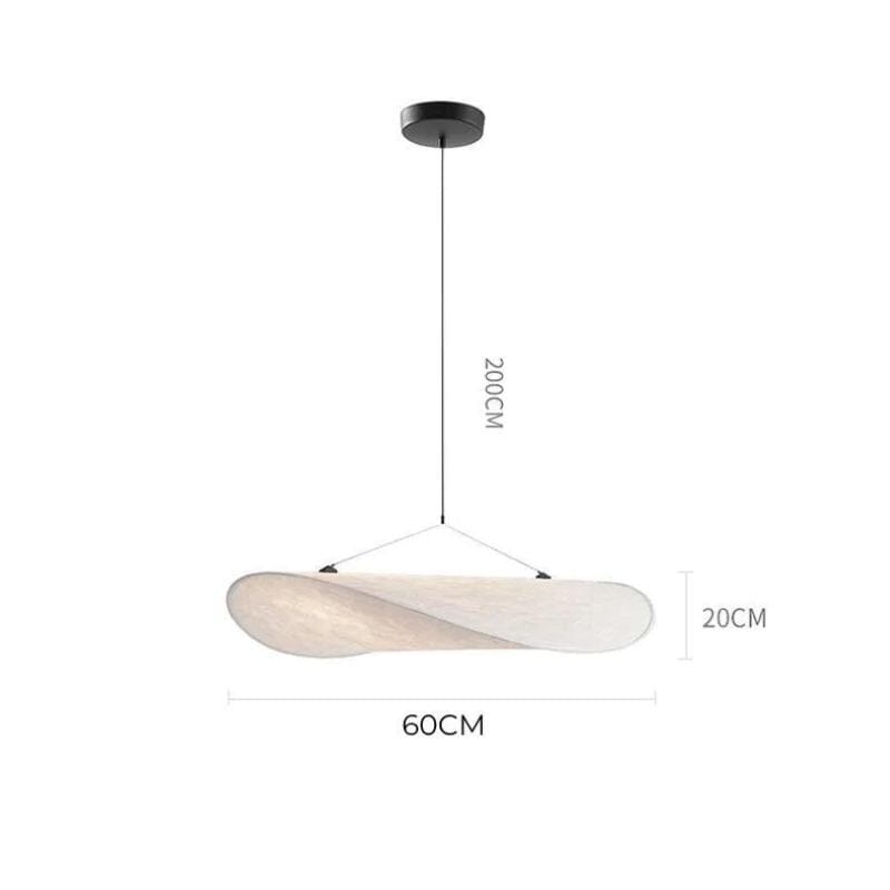 Unique Leaf Glass Pendant Light