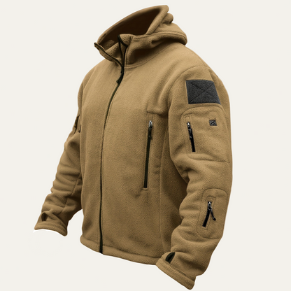 Men’s Tactical Zip-Up Hooded Jacket