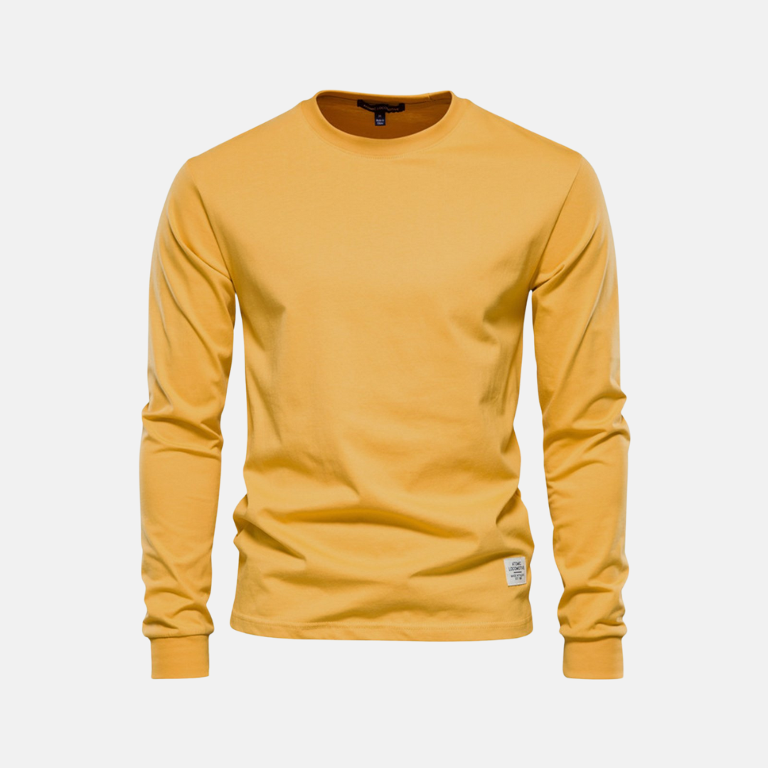 Men’s Classic Long Sleeve Crewneck Tee