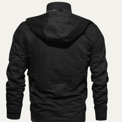 Men’s Winter Multi Pocket Cargo Military Jacket