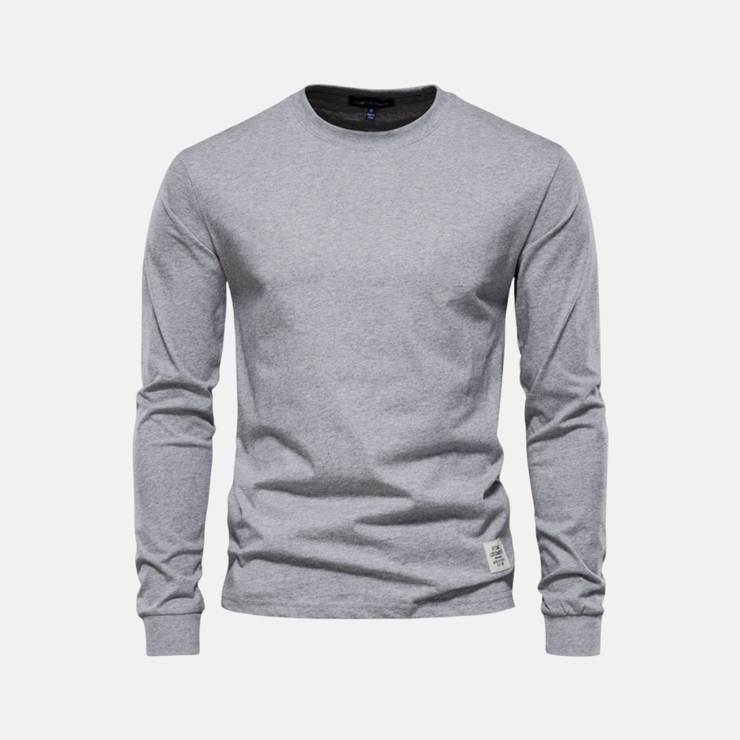 Men’s Classic Long Sleeve Crewneck Tee