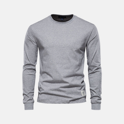 Men’s Classic Long Sleeve Crewneck Tee