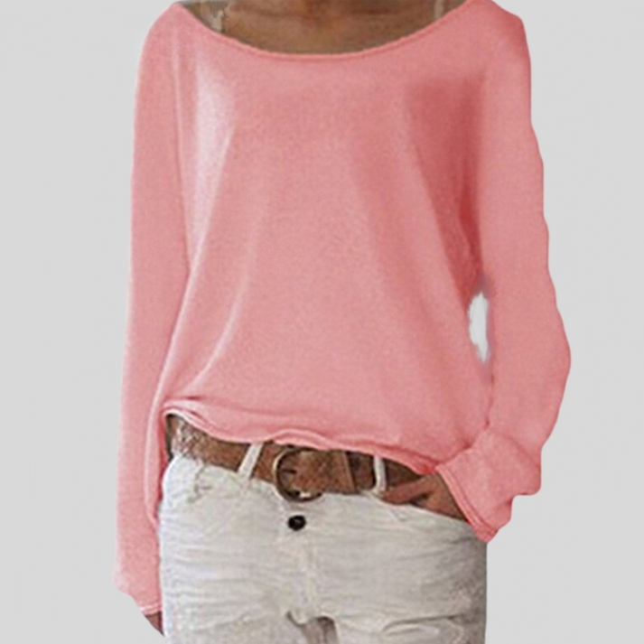 Comfy Women's Breathable Pullover Sweater - BritishElegance