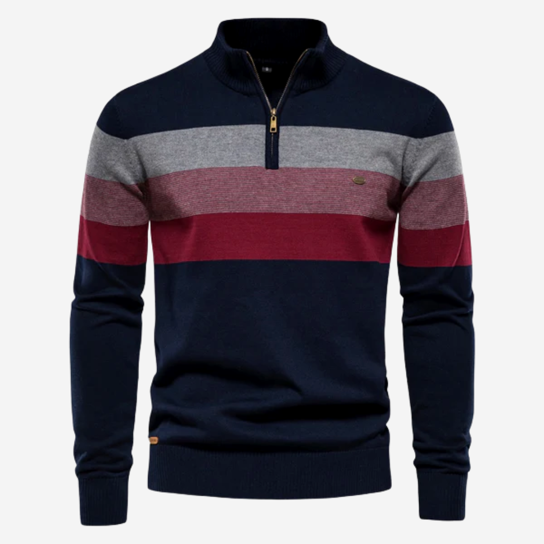 Warm Classic Crew Neck Winter Sweater