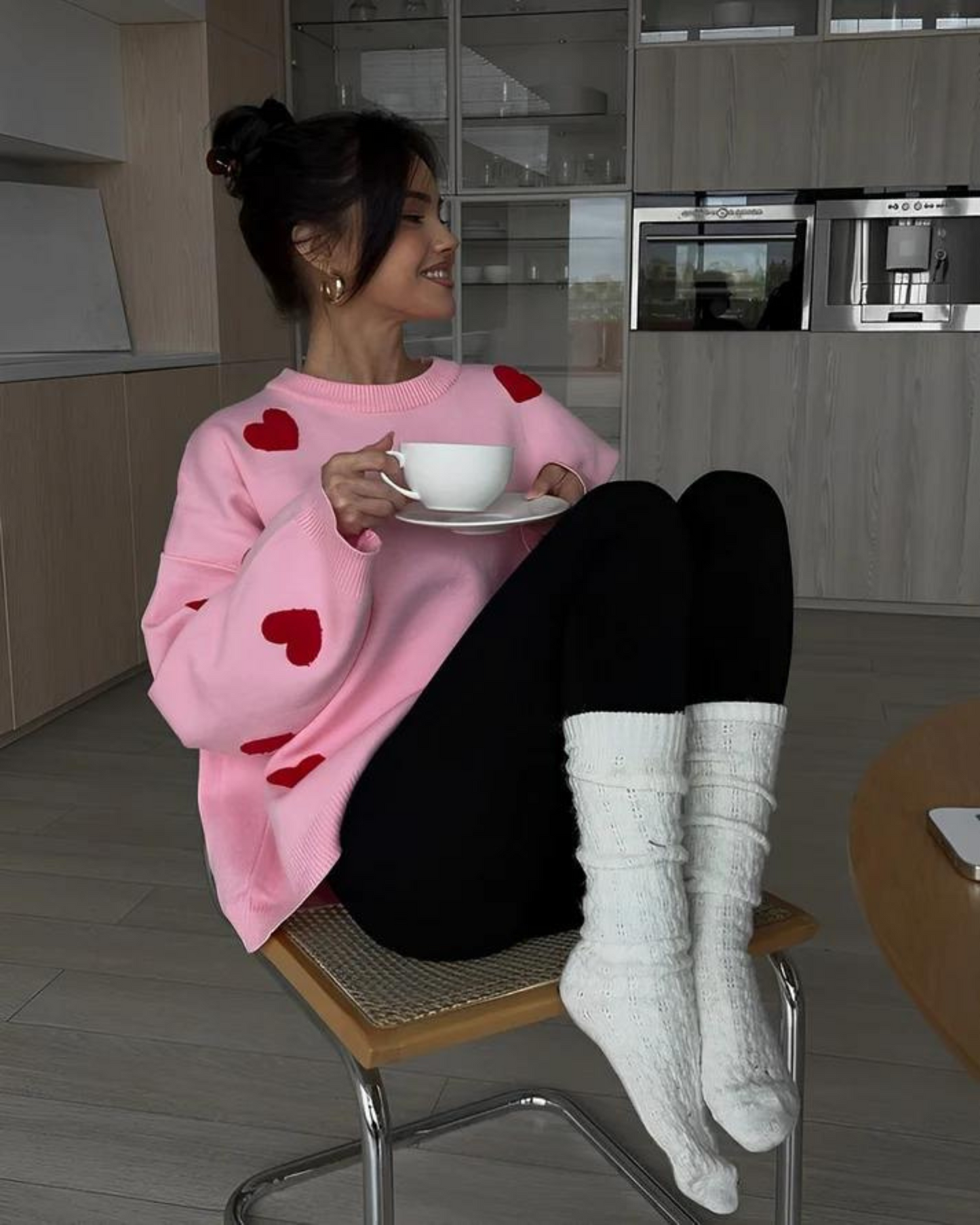 Comfy Women's Large Knit Sweater