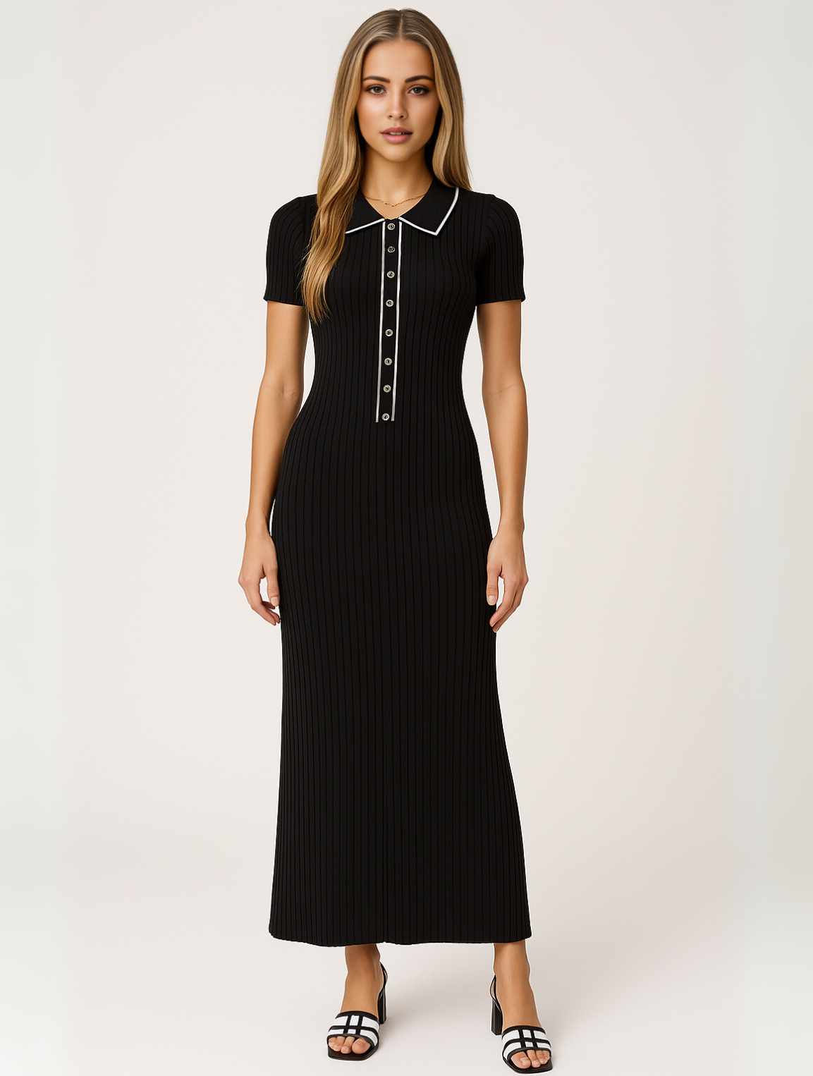 Sexy Fit Floor Length Evening Dress - BritishElegance