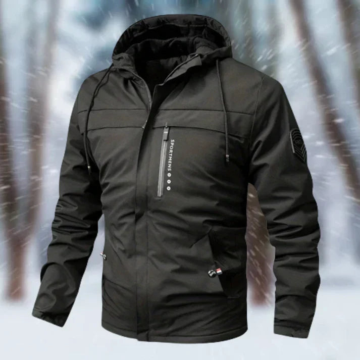 Clemens: A Luxurious Waterproof Hooded Jacket