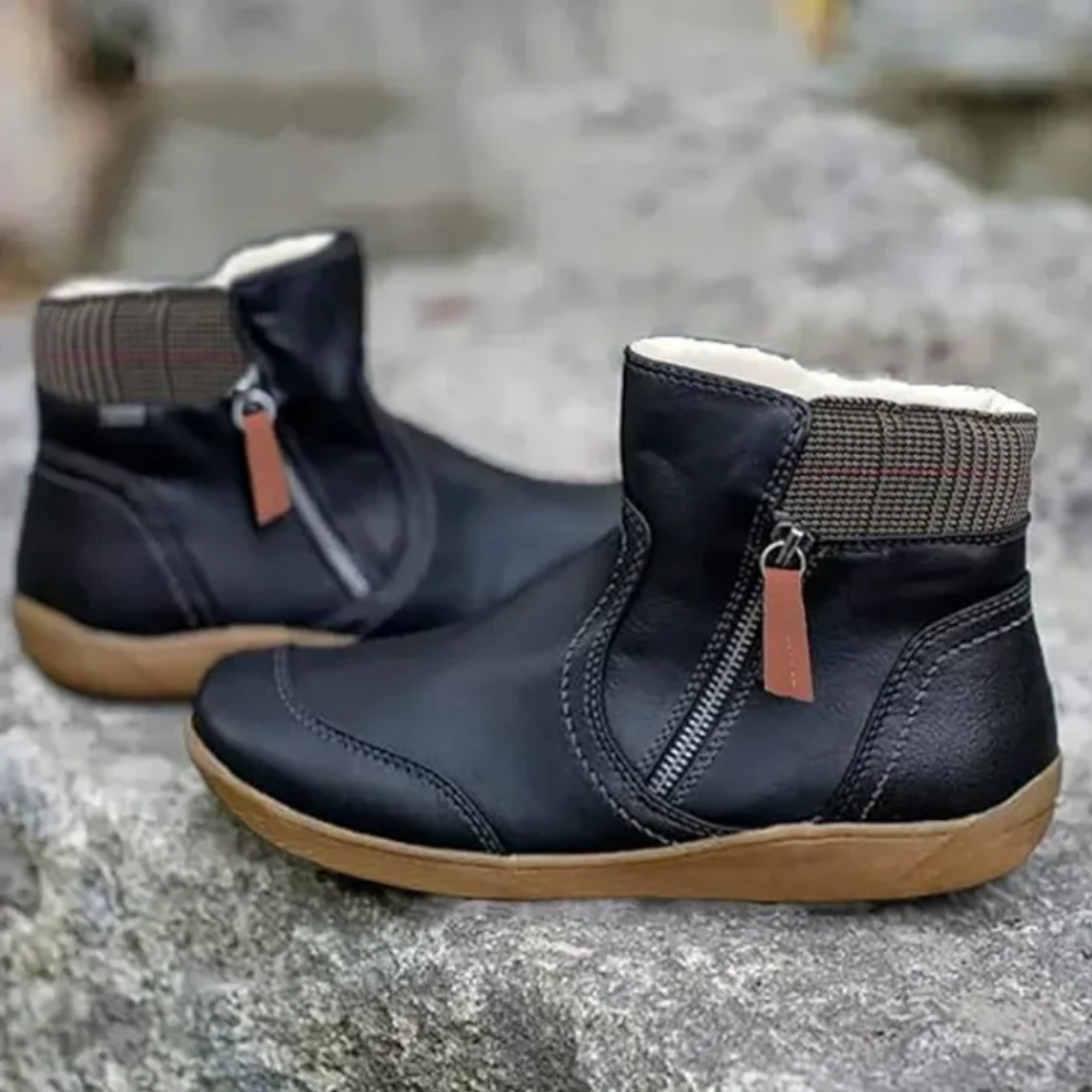 DryTrek – Women’s Waterproof Zip-Up Ankle Boots