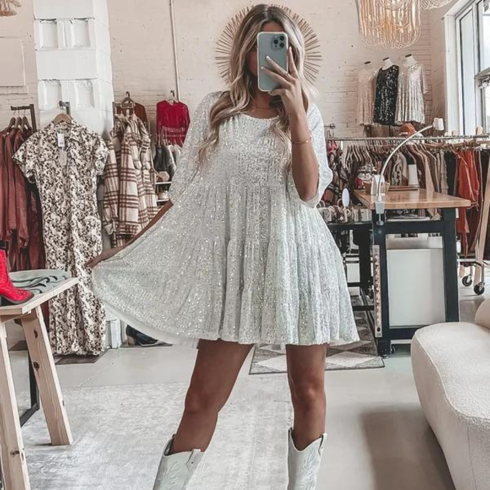 Chic Ladies Summer Party Dress