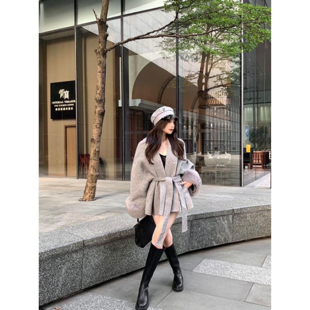 Velloura – Classically Elegant Women’s Faux Fur Coat